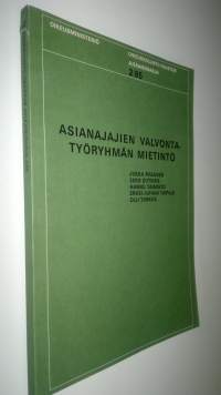 Asianajajien valvontatyöryhmän mietintö