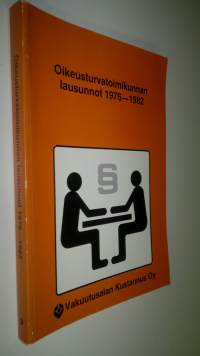 Oikeusturvatoimikunnan lausunnot 1976-1982