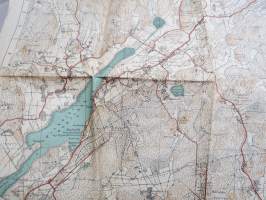 Hämeenkylä (pääkaupunkiseutu) - Topografikartta 1945