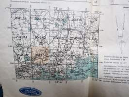 Hämeenkylä (pääkaupunkiseutu) - Topografikartta 1945