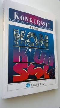 Konkurssit 4/1990 - luottotietojulkaisu