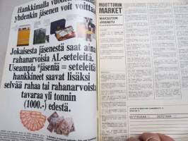 Moottori 1976 nr 5, Kansikuva MZ TS 250 sivuvaunu, Kesävihjeitä, Austin Allegro 1974, Lada Combi, Musta-Maijasta matkailuautoksi, ym.