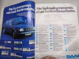 Moottori 1976 nr 5, Kansikuva MZ TS 250 sivuvaunu, Kesävihjeitä, Austin Allegro 1974, Lada Combi, Musta-Maijasta matkailuautoksi, ym.
