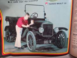 Moottori-Motor 1976 nr 3, sisältää mm. seur. artikkelit / kuvat / mainokset; Taitoajon Suomen Mestaruus 1976, Löytöretkeilijän Hampuri Altonan kalatorilta