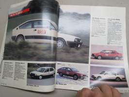 Tuulilasi 1984 nr 4B Autokuvasto - kaikkien henkilöautojen &amp; pakettiautojen tekniset tiedot ja hinnat, matakiluvaunut, kaksipyöräiset