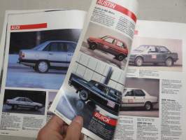 Tuulilasi 1984 nr 4B Autokuvasto - kaikkien henkilöautojen &amp; pakettiautojen tekniset tiedot ja hinnat, matakiluvaunut, kaksipyöräiset