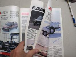 Tuulilasi 1984 nr 4B Autokuvasto - kaikkien henkilöautojen &amp; pakettiautojen tekniset tiedot ja hinnat, matakiluvaunut, kaksipyöräiset