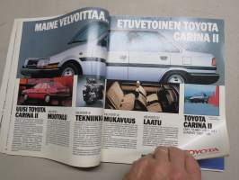 Tuulilasi 1984 nr 4B Autokuvasto - kaikkien henkilöautojen &amp; pakettiautojen tekniset tiedot ja hinnat, matakiluvaunut, kaksipyöräiset