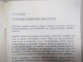Sun 820 Electronic Engine Tester EET-820 -käyttöohjekirja, suomenkielinen