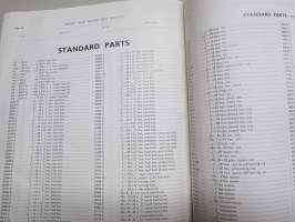 Fordson EnFo Spare Parts List for Fordson Major Tractor 1952/-, traktori, alkuperäinen varaosaluettelo