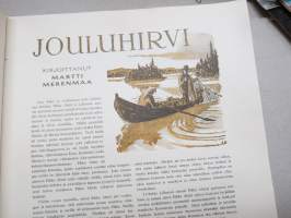 Joulutunnelma 1950 - Arvi A. Karisto Oy joululehti, kirjoittajina mm. Anni Kaste, Aili Somersalo, Martti merenmaa, Kaisa Meri, aukusti Simojoki, Jussi Kukkonen ym.