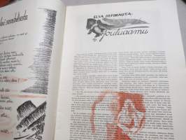 Joulutunnelma 1947 - Arvi A. Karisto Oy joululehti, kirjoittajina Elsa Heporauta, Teuvo Kauppo, Aili Somersalo, Ester Ståhlberg, Alli Valli, Tauno Karilas, ym.