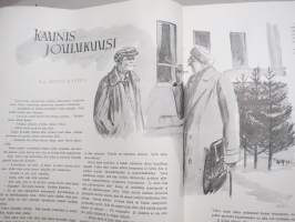 Joulutunnelma 1951 - Arvi A. Karisto Oy joululehti, kirjoittajina Aukusti Simojoki, Anni Polva, Aino Räsänen, Toini Ojanperä, Tauno Himmi, Unto Karri, Teuvo Kauppo