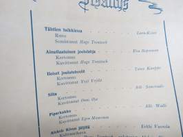 Joulutunnelma 1948 - Arvi A. Karisto Oy joululehti, kirjoittajina, Elsa Heporauta, Alli Walli, Antero Kajanto, Tyyne Maija Salminen, Antero Kaste, Ilpo Kaukovalta