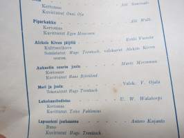 Joulutunnelma 1948 - Arvi A. Karisto Oy joululehti, kirjoittajina, Elsa Heporauta, Alli Walli, Antero Kajanto, Tyyne Maija Salminen, Antero Kaste, Ilpo Kaukovalta