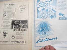 Kotimaan Joulu 1948, Arkenakin juhlaa, Hänet oli tuomittu elämään, Kristityn kirjailijan koti, Mikael Agricola, Siku, Kirkko pilvenpiirtäjien maassa, Raamattutalo ym