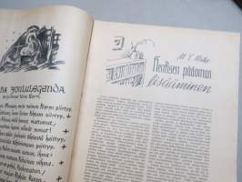 Nuorison Joulu 1950 -joululehti, Unto Karri, Veikko Hintikka, Anni Kaste ym., kuvitus Karo Otava, Kasperi Voutilainen (kansi), Hugo Trentzsch, Yrjö Yrjölä