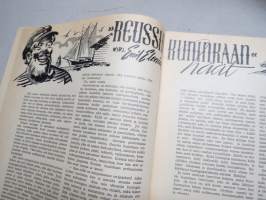 Nuorison Joulu 1947 -joululehti, O. Sirkka, Ainikki Kivi, Emil Elenius, Riku Sarkola, kuvitsuta Ami Hauhio, Pentti Lehto, Kirsti Nurmisalo, Yrjö Yrjölä