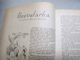 Joulurauha 1946, Arvi A. Karisto joululehti, Unto Karri, Atte Ennala, Helmi Krohn, Tyyne Maija Salminen, kuvitus O. Sauvola (kansi), H. Trentzsch, Yrjö Yrjölä