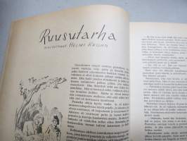 Joulurauha 1946, Arvi A. Karisto joululehti, Unto Karri, Atte Ennala, Helmi Krohn, Tyyne Maija Salminen, kuvitus O. Sauvola (kansi), H. Trentzsch, Yrjö Yrjölä