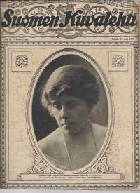 Suomen Kuvalehti  1919 nr 15 / Laulaja Signe Liljeqvist, Valtiopäivät, Eduskunnan kokoontuminen, punaisten vankina, Kuopion talvikisat,