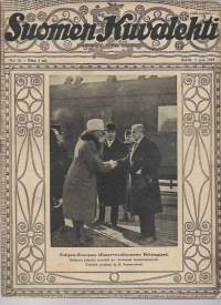 Suomen Kuvalehti  1919 nr 14 / Maaherroja, vapautemme hinta, arjeimamme upseereja, retkillä itäisen rajan takana,