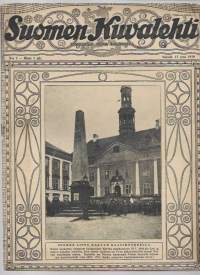 Suomen Kuvalehti  1919 nr 7 / G V Vilen kirjanpainaja,  valkoinen nousu Karjalassa, Pohjan Poikain matka Viroon,