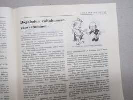 Säästäjän Joulu 1933 -joulunumero, Kansikuvitus Doris Lindh, Heikki Asunta, Thomas alva Edison, Dagapajun vaurastuminen, Tulipalo Nukkelassa, Nille Mesiläinen, ym.