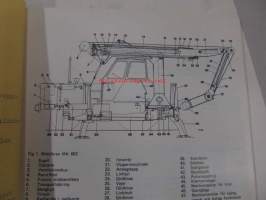 Volvo BM MK 692 mobilinosturi -korjaamokäsikirja