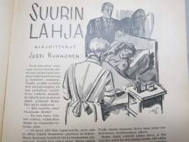 Joulurauha 1947, Arvi A. Karisto joululehti, Atte Ennala, Jorma Mäenpää, Timo Töyrylä, Jussi Kukkonen, Kansikuvitus Kalle Granstedt, kuv. Hugo Trentzsch &amp; Y. Yrjölä