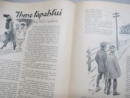 Joulurauha 1947, Arvi A. Karisto joululehti, Atte Ennala, Jorma Mäenpää, Timo Töyrylä, Jussi Kukkonen, Kansikuvitus Kalle Granstedt, kuv. Hugo Trentzsch &amp; Y. Yrjölä