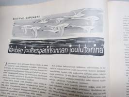 Nuorison Joulu 1936 -joululehti, Kuvittanut Hugo Trentzsch, Väinö Hakala, U.W. Walakorpi, Joulu Amerikassa, Takakansi &quot;Kiinalainen yksinpeli&quot; pelipohja