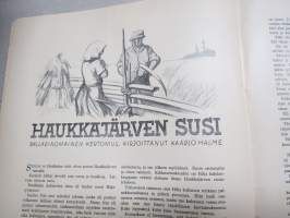 Nuorison Joulu 1936 -joululehti, Kuvittanut Hugo Trentzsch, Väinö Hakala, U.W. Walakorpi, Joulu Amerikassa, Takakansi &quot;Kiinalainen yksinpeli&quot; pelipohja