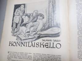 Nuorison Joulu 1936 -joululehti, Kuvittanut Hugo Trentzsch, Väinö Hakala, U.W. Walakorpi, Joulu Amerikassa, Takakansi &quot;Kiinalainen yksinpeli&quot; pelipohja