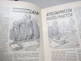 Nuorison Joulu 1931 -joululehti, Kilpalento tähtitarhan halki peliphja -takakansi, Kuvittanut Hugo Trentzsch, Eva Hirn, Anni kaste, Kaarle Halme - Jouluvarsa, ym.