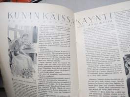 Nuorison Joulu 1931 -joululehti, Kilpalento tähtitarhan halki peliphja -takakansi, Kuvittanut Hugo Trentzsch, Eva Hirn, Anni kaste, Kaarle Halme - Jouluvarsa, ym.