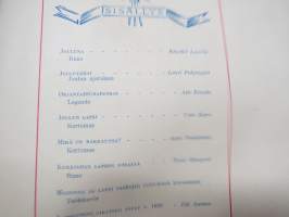 Joulurauha 1953, Arvi A. Karisto joululehti, Kansikuvitus Irma Salmi, Elisabet Laurila, Toini Ojanperä, Etti Joutsen, Teuvo Kauppo, kuvit. H. Trentzsch &amp; Yrjö Yrjölä