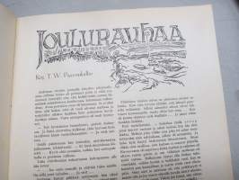 Joulurauha 1953, Arvi A. Karisto joululehti, Kansikuvitus Irma Salmi, Elisabet Laurila, Toini Ojanperä, Etti Joutsen, Teuvo Kauppo, kuvit. H. Trentzsch &amp; Yrjö Yrjölä