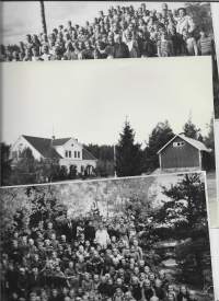 Kesäleirillä Turun seudulla valokuva 18x24 cm yht 8 kpl erä