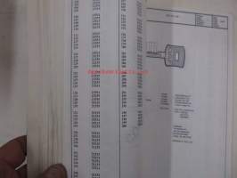 Volvo key codes, nyckelkoder -avainkoodikirja 1984