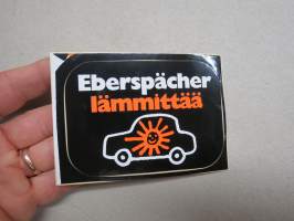 Eberspächer lämmittää -tarra