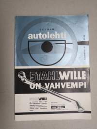 Suomen Autolehti 1965 nr 10, sis. mm. seur. artikkelit / kuvat / mainokset;   Büssing-vetovaunu Commodore SS, Saab näyttely, Oskilloskooppi sytytysjärjestelmän