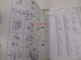 Volvo 480 series Reservdelskatalog, Parts catalogue -varaosaluettelo