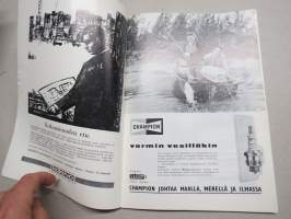 Moottori 1963 nr 5, Simca 1000e, Büssing - Helko -mainos, Karstautuminen, Linja-autoilu Suomessa, Radio autoon?, ym.