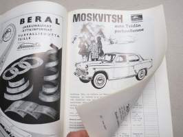 Moottori 1963 nr 5, Simca 1000e, Büssing - Helko -mainos, Karstautuminen, Linja-autoilu Suomessa, Radio autoon?, ym.