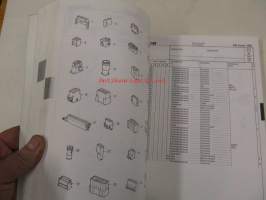 Volvo 480 series Reservdelskatalog, Parts catalogue -varaosaluettelo