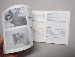 Yamaha 9.5/12, 15 (K), 20 (E), 25 (E), 28 (E) outboard motor -owner´s manual / manuel d´utilization / Betriebsanleitung