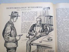 Kuvalehden kertomisto 1925 vuosikerta ym. lehtiä yhteissidoksena, kansikuvituskia mm. Eeli Jaatinen, kaikkien sidoksen lehtien kannet näkyvät kuvissa