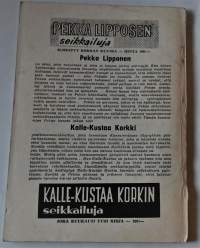 Kalle-Kustaa Korkin Seikkailuja 37	Sormi liipasimella