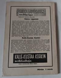 Kalle-Kustaa Korkin Seikkailuja 50	Kuolema Huippuvuorilla